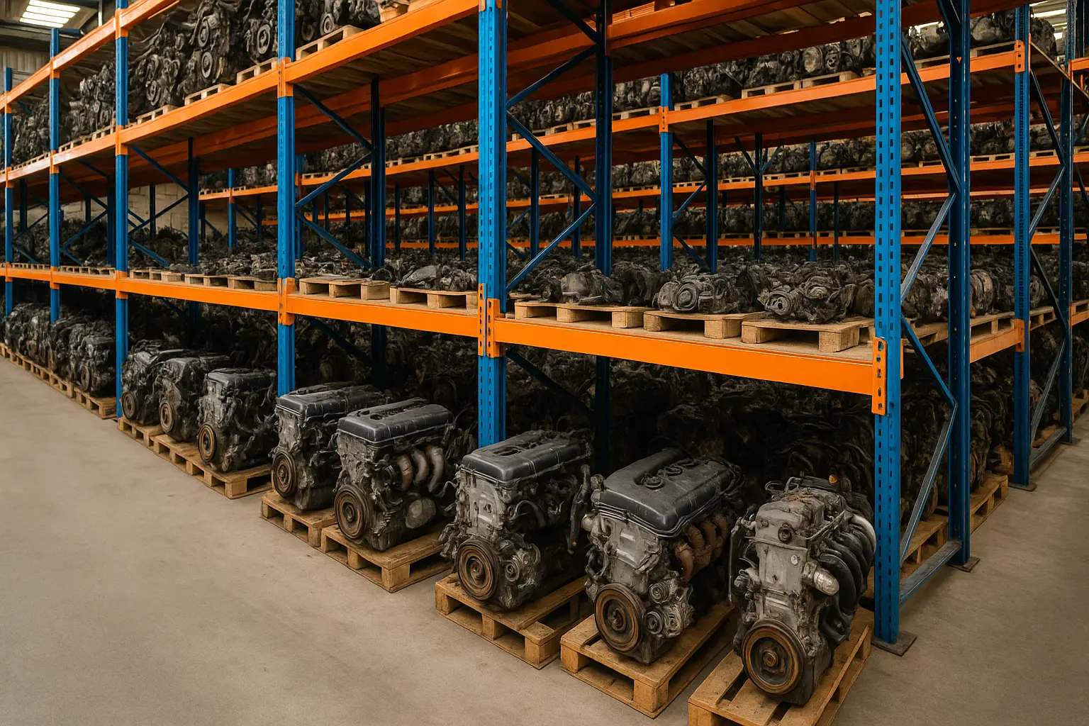 Engine warehouse