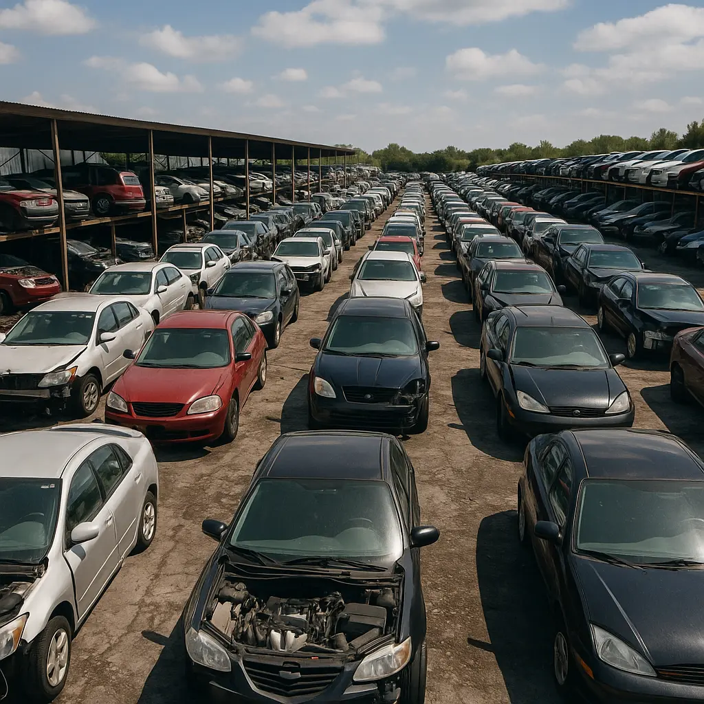 Salvage yard inventory